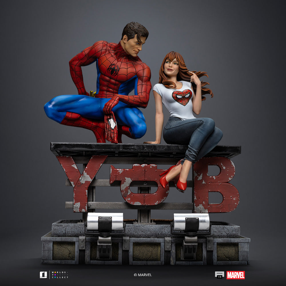 Statue Spider-Man and MJ - Marvel Comics - Diorama 1/6 - Iron Studios