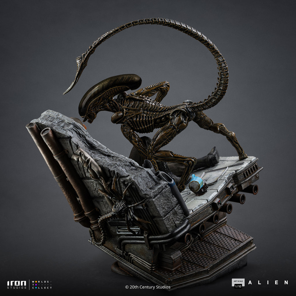 Pre-Order - Statue Ellen Ripley & Dog Alien – Alien 3 – Art Scale 1/10 – Iron Studios