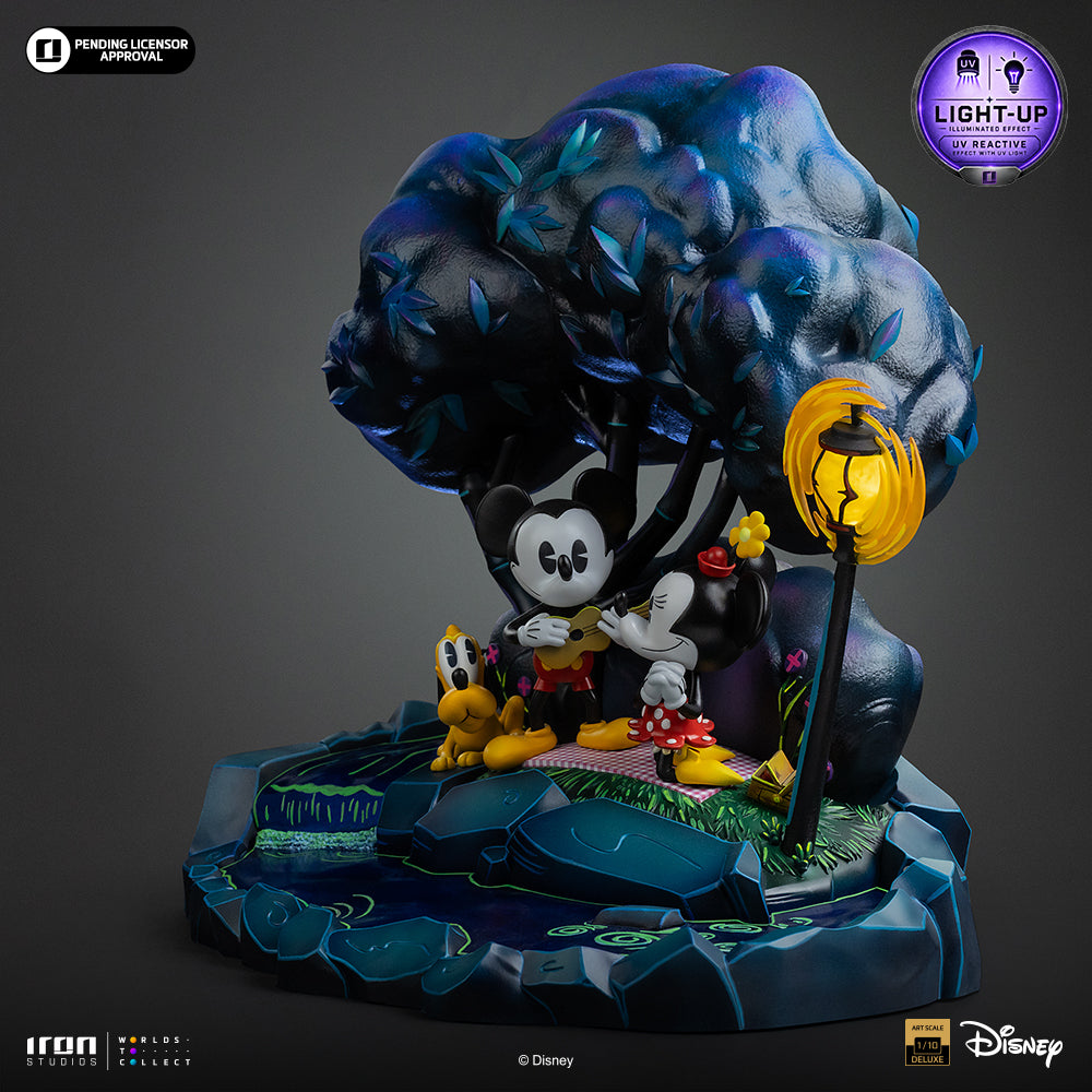 Pre-Order - Statue Mickey, Minnie and Pluto's Day at the Park  - Disney Classics - Deluxe Art Scale 1/10