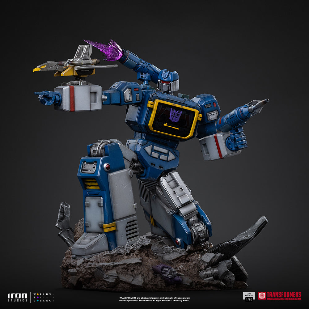 Pre-Order - Statue Soundwave - Transformers - Demi Art Scale 1/20 - Iron Studios