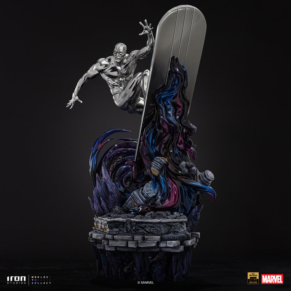 Pre-Order - Statue Silver Surfer Deluxe - Infinity Gauntlet Diorama - BDS Art Scale 1/10 - Iron Studios