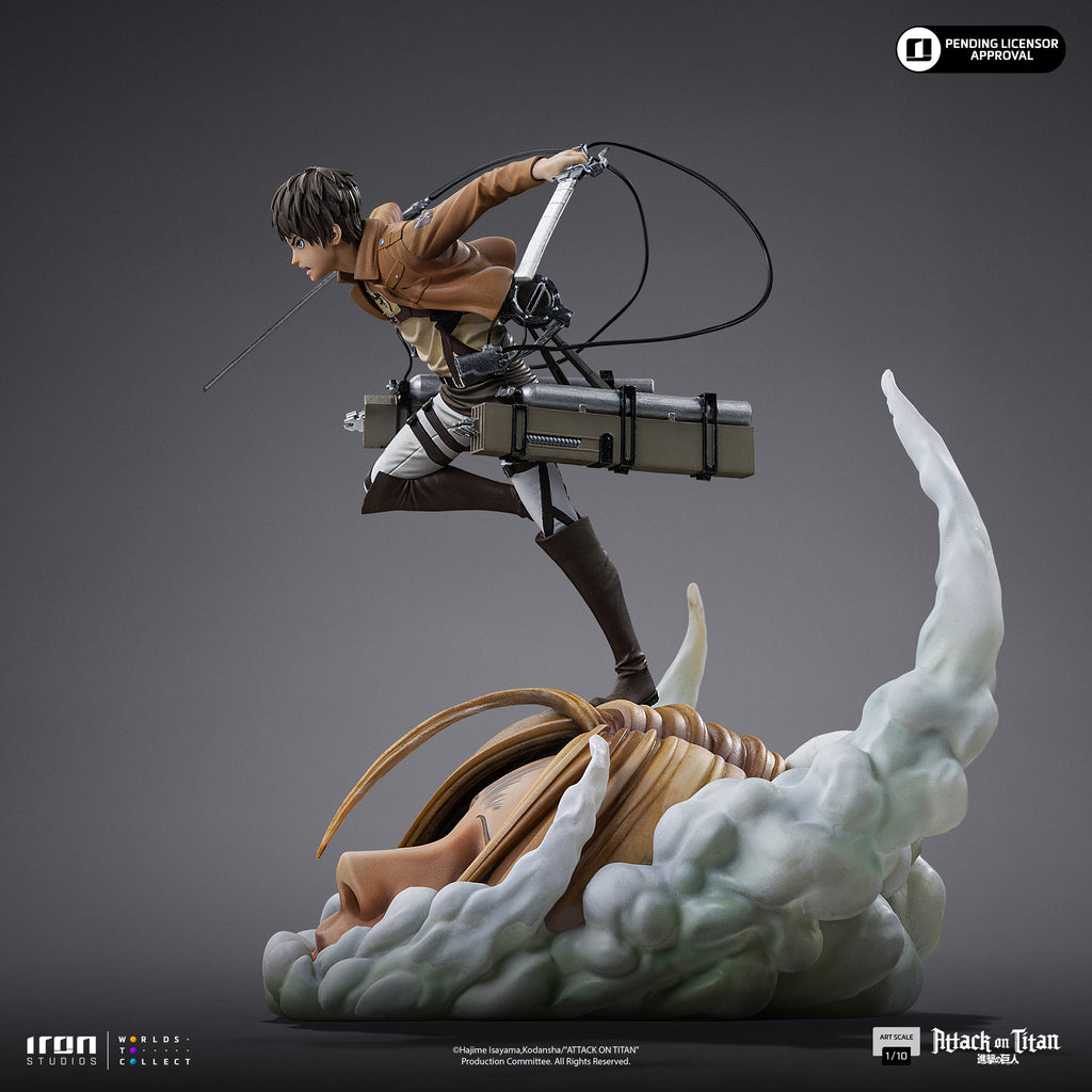Pre-Order - Statue Eren Yeager - Attack on Titan - Art Scale 1/10 - Iron Studios