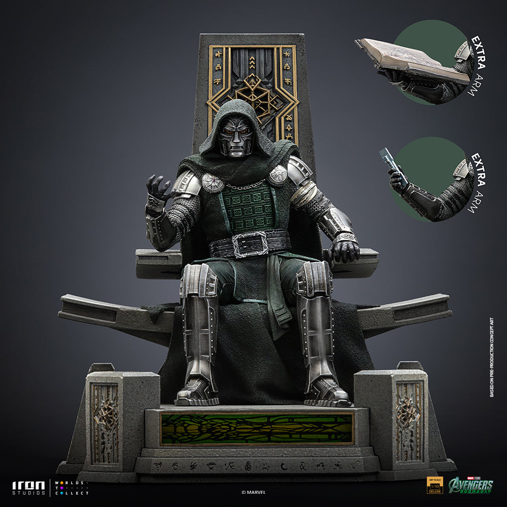 Pre-Order - Statue Doctor Doom on Throne - Avengers: Doomsday - Art Scale 1/10 - Iron Studios