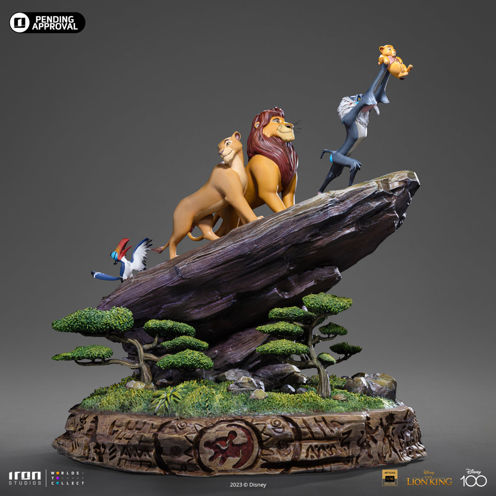 Statue Lion King Deluxe - Disney 100th - The Lion King - Art Scale 1/10 - Iron Studios