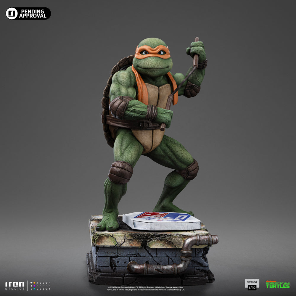 Statue Michelangelo - TMNT Movie - Art Scale 1/10 - Iron Studios