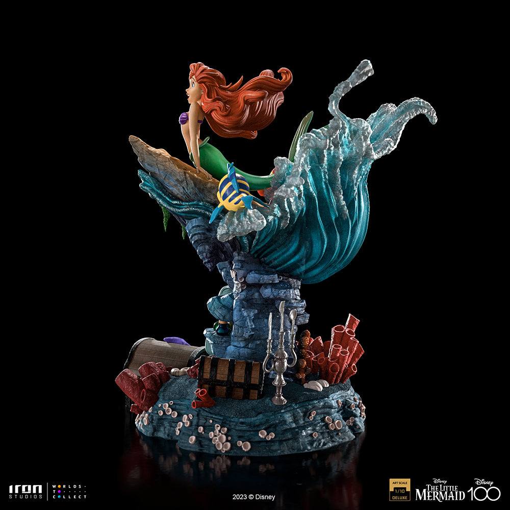 Statue Little Mermaid Deluxe - Disney 100th - Little Mermaid - Art Scale 1/10 - Iron Studios