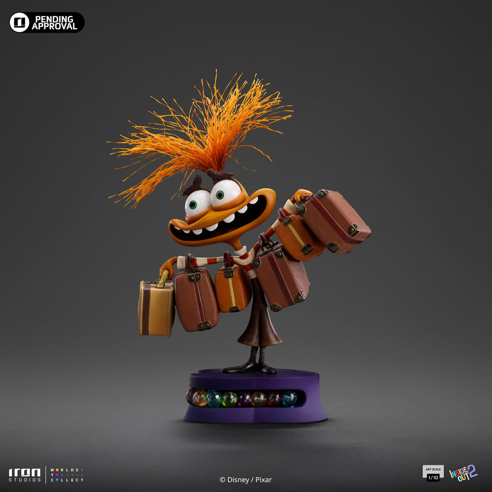 Statue Anxiety - Inside Out 2 - Art Scale 1/10 - Iron Studios