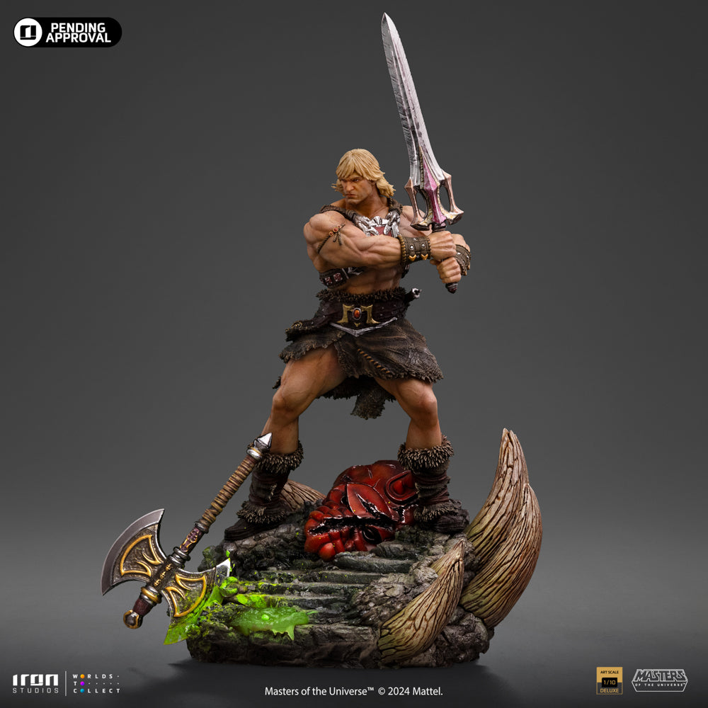 Digital Pre-Order - Statue He-Man Unleashed - Masters of the Universe - Art Scale 1/10 - Iron Studios