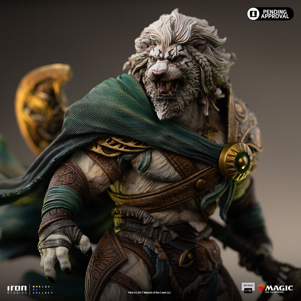 Pre-Order - Statue Ajani Goldmane - Magic: The Gathering - Art Scale 1/10 - Iron Studios