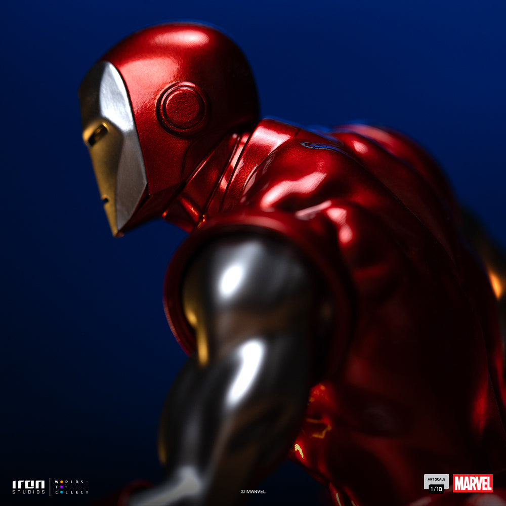 Pre-Order - Statue Iron Man Red & Chrome - Marvel Comics - Art Scale 1/10 - Iron Studios