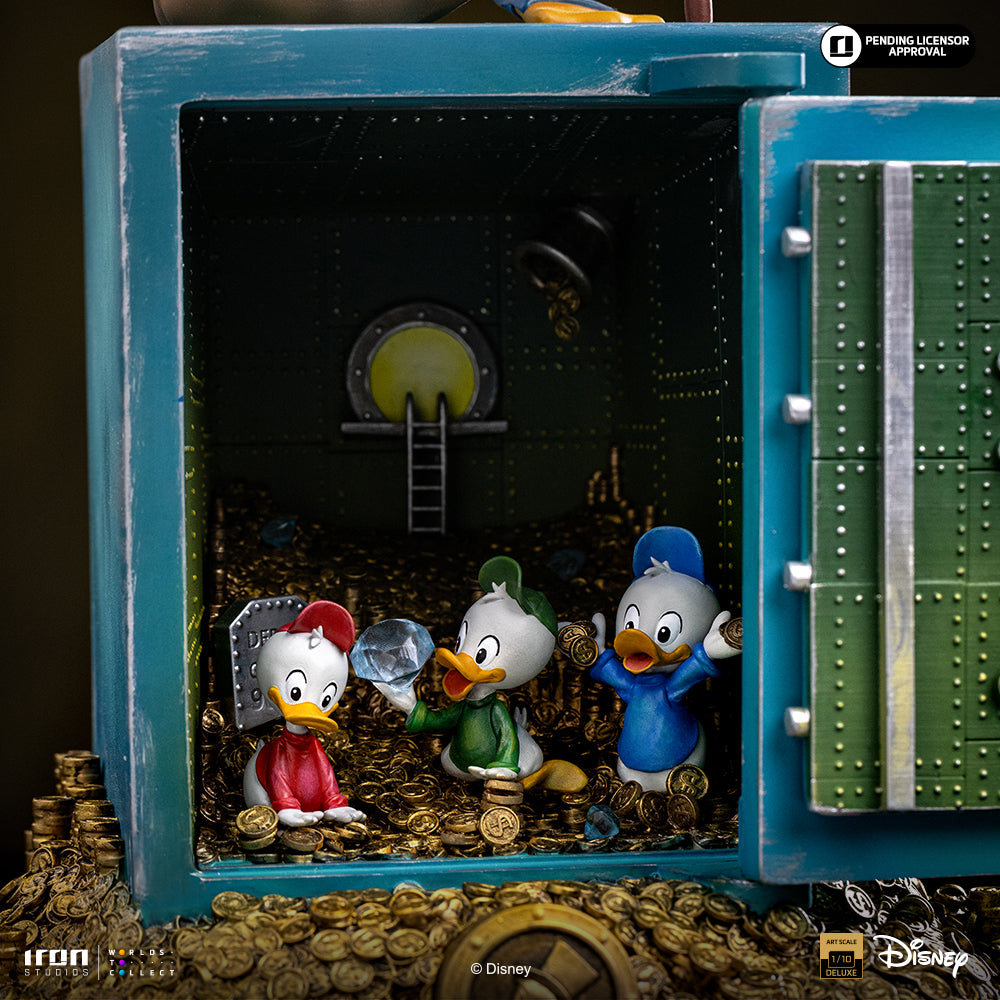 Pre-Order - Uncle Scrooge Mcduck and Nephews - Duck Tales - Art Scale 1/10 - Iron Studios