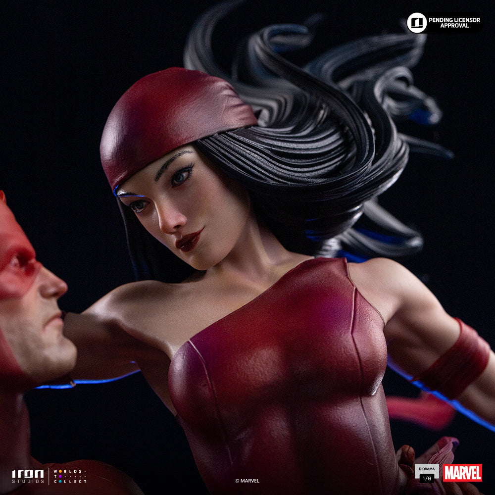 Statue Daredevil and Elektra - Marvel Comics - Diorama 1/6 - Iron Studios