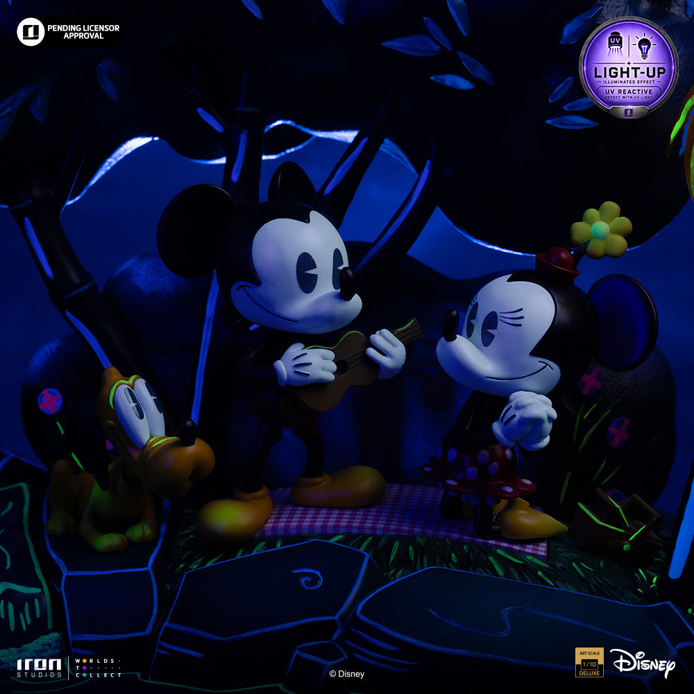 Pre-Order - Statue Mickey, Minnie and Pluto's Day at the Park  - Disney Classics - Deluxe Art Scale 1/10