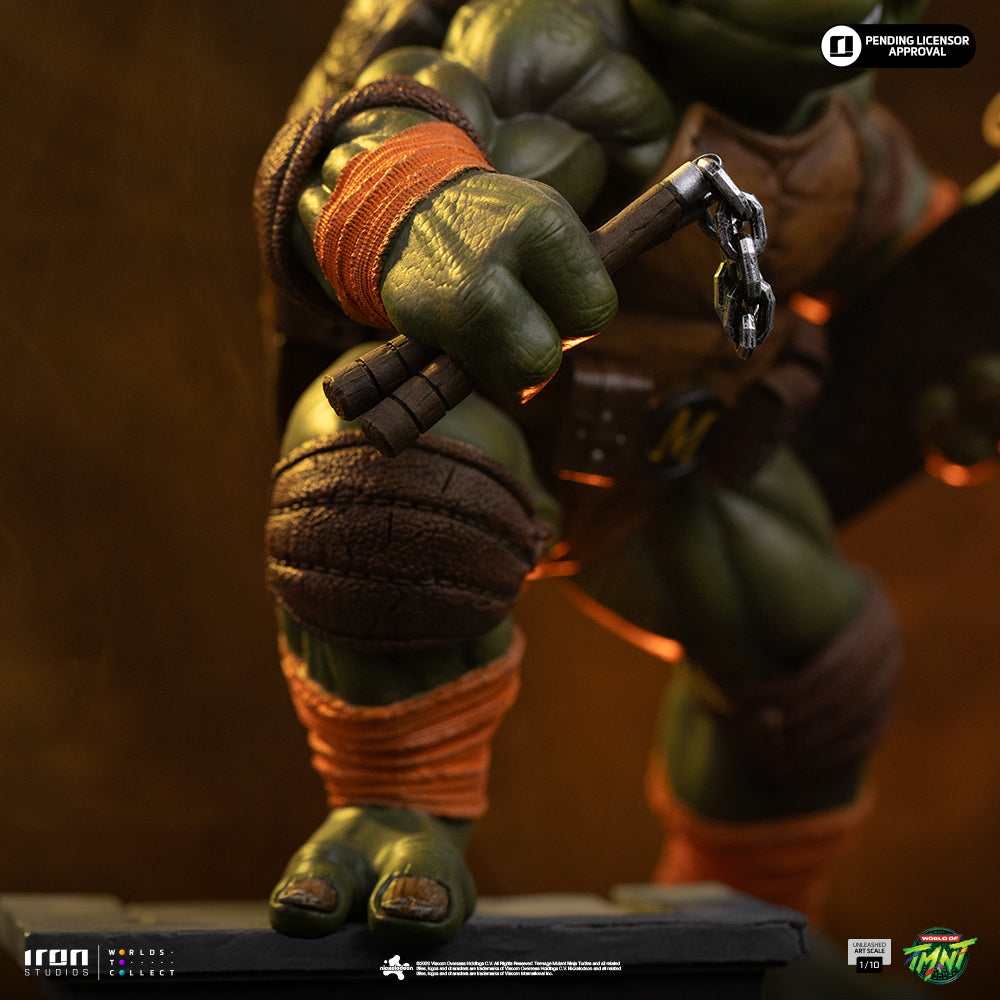 Pre-Order - Statue Michelangelo - Teenage Mutant Ninja Turtles - Art Scale 1/10 - Iron Studios
