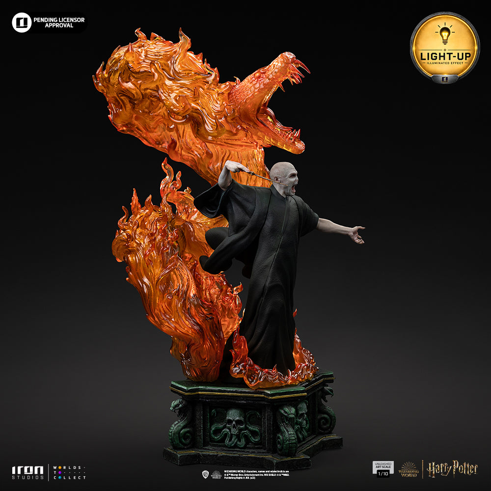 Pre-Order - Statue Voldemort Unleashed - Harry Potter - Art Scale 1/10 - Iron Studios