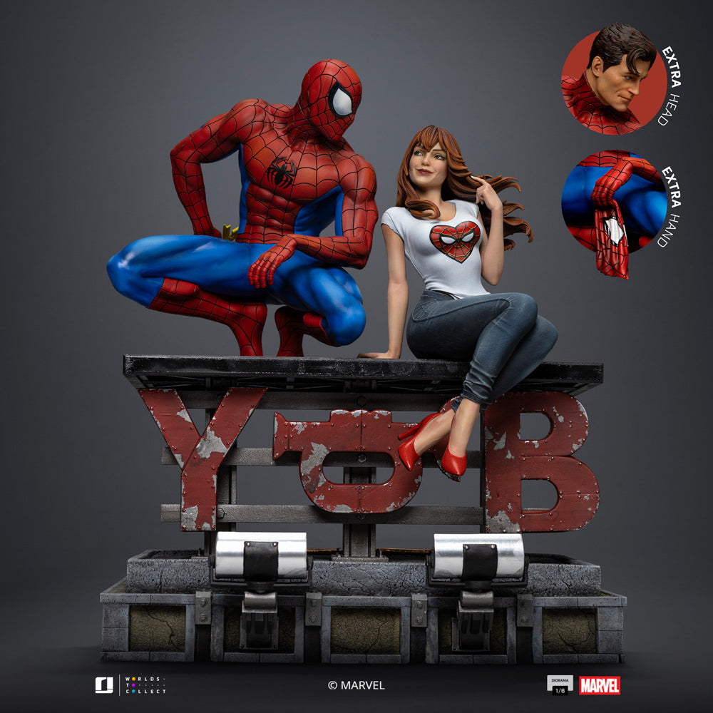 Digital Pre-Order - Statue Spider-Man and Mary Jane - Marvel Comics - Diorama 1/6 - Iron Studios