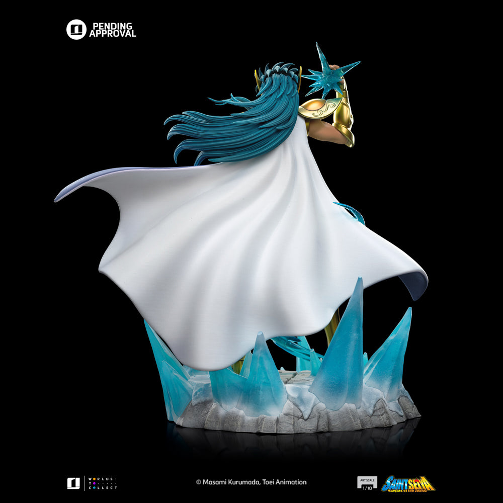 Statue Aquarius Camus  Saint Seiya  Art Scale 1/10  Iron Studios