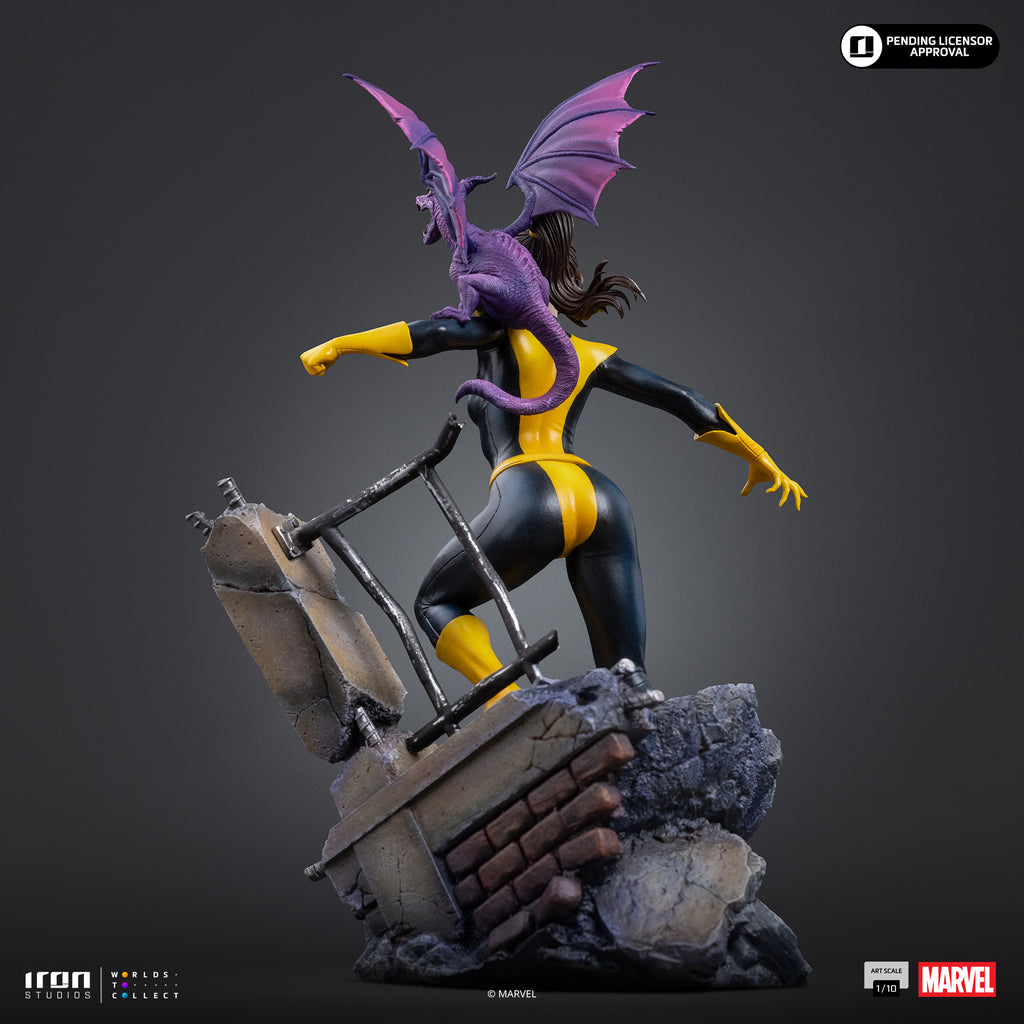 Pre-Order - Statue Kitty Pride & Lockheed - X-Men Comics - BDS Art Scale 1/10 - Iron Studios