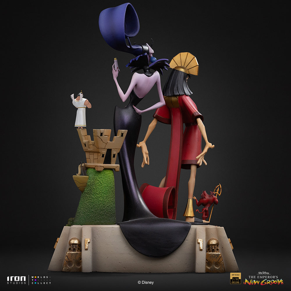 Pre-Order - Statue Kuzco & Yzma – The Emperor’s New Groove – Deluxe Art Scale 1/10 – Iron Studios