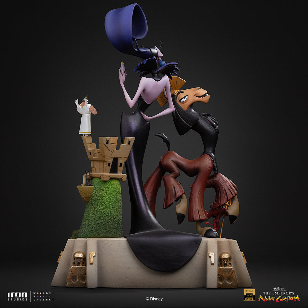 Pre-Order - Statue Kuzco & Yzma – The Emperor’s New Groove – Deluxe Art Scale 1/10 – Iron Studios