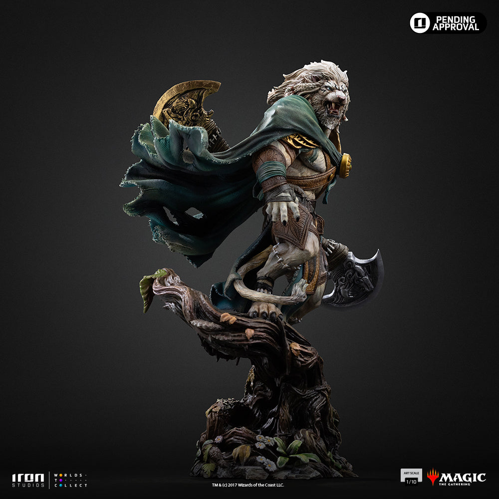 Pre-Order - Statue Ajani Goldmane - Magic: The Gathering - Art Scale 1/10 - Iron Studios