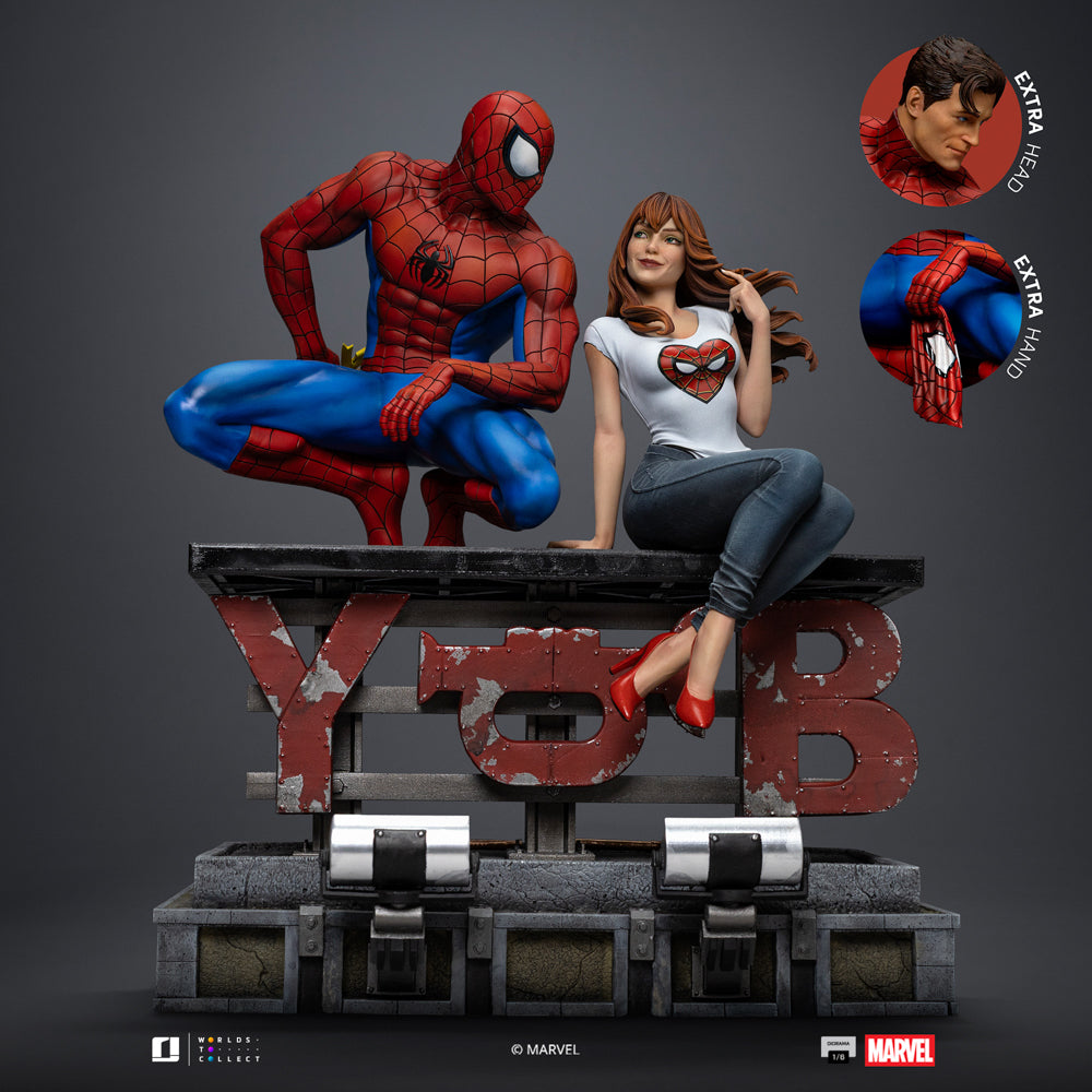 Statue Spider-Man and MJ - Marvel Comics - Diorama 1/6 - Iron Studios