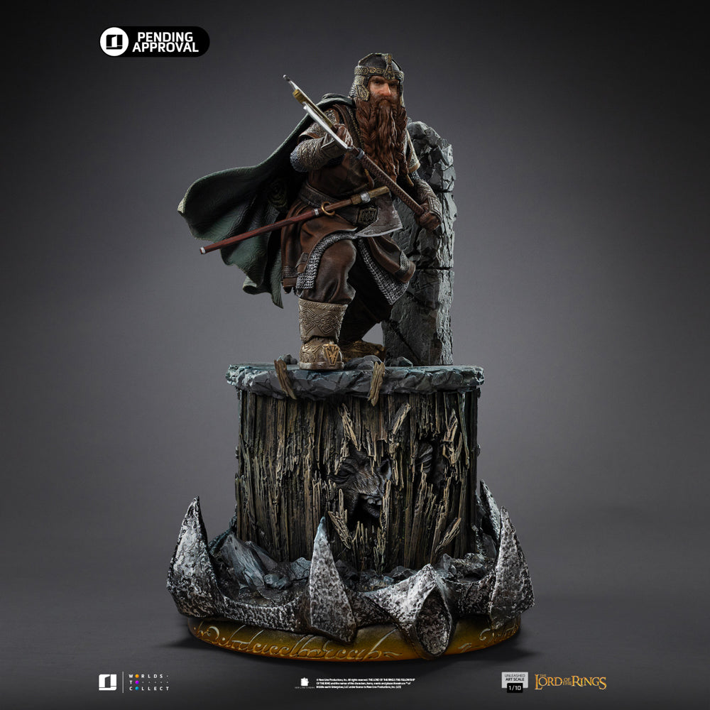 Digital Pre-Order - Statue Gimli Unleashed - The Lord of the Rings - Art Scale 1/10 - Iron Studios