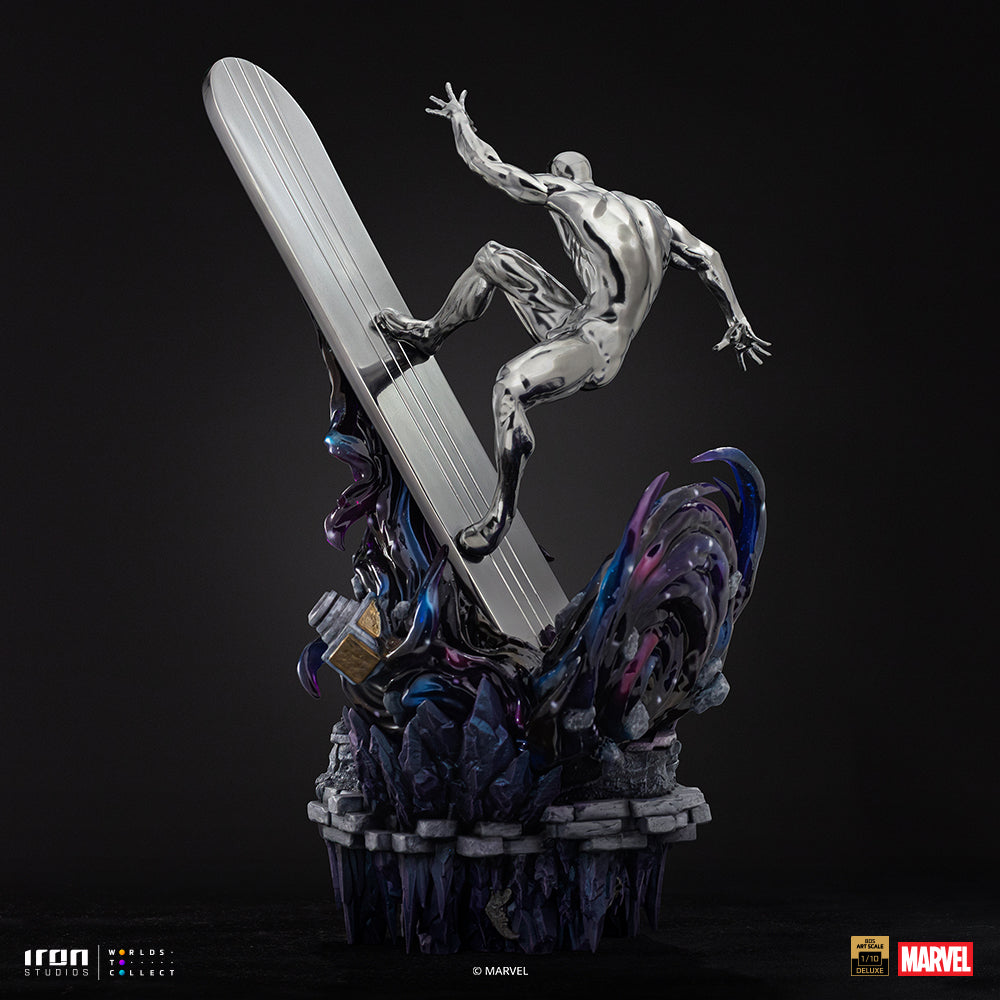 Pre-Order - Statue Silver Surfer Deluxe - Infinity Gauntlet Diorama - BDS Art Scale 1/10 - Iron Studios