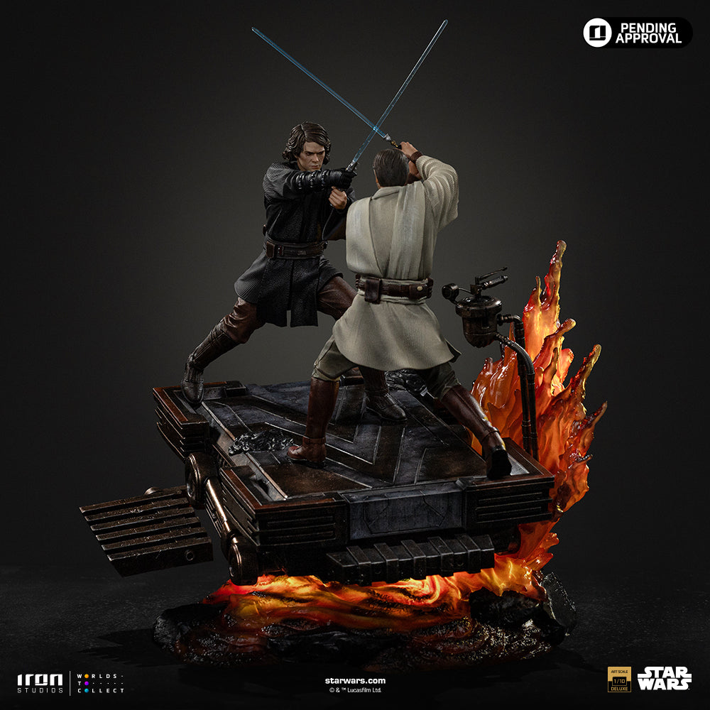Pre-Order - Statue Anakin vs Obi-Wan (Revenge of the Sith 20th Years Anniversary) – Star Wars – Art Scale 1/10 – Iron Studios