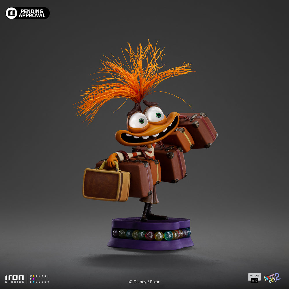 Statue Anxiety - Inside Out 2 - Art Scale 1/10 - Iron Studios