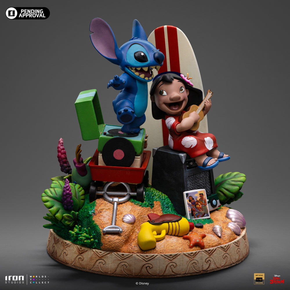 Statue Lilo and Stitch Deluxe - Disney Classics - Art Scale 1/10 - Iron Studios