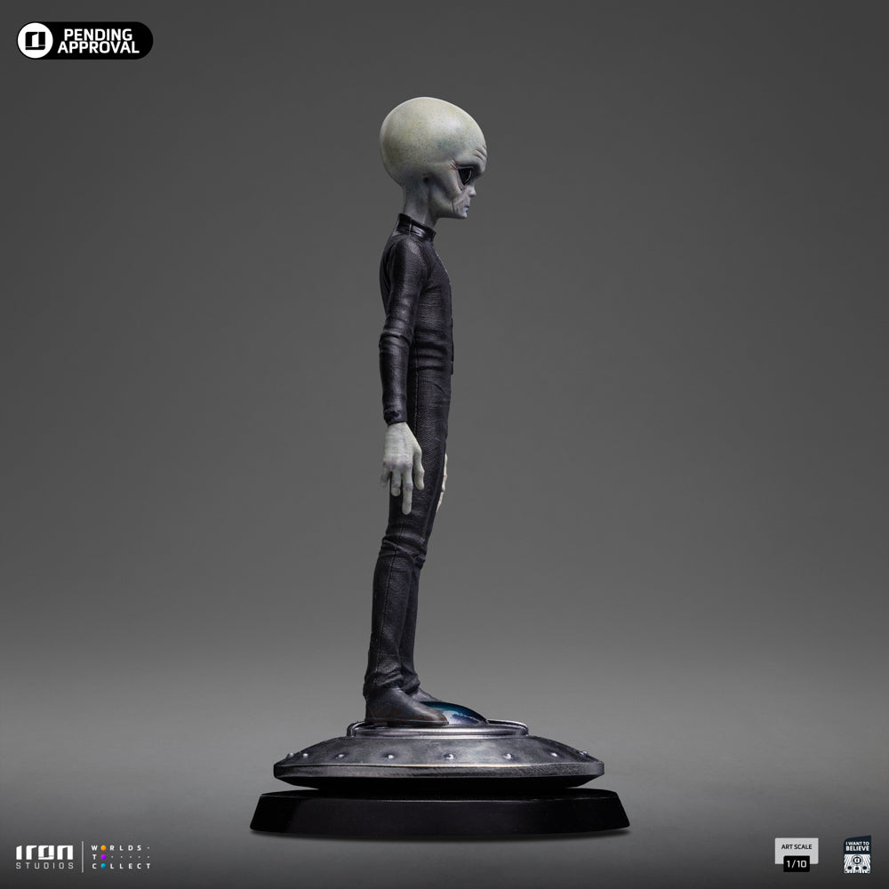 Statue Grey Alien - I Want To Believe - Art Scale 1/10 - Iron Studios