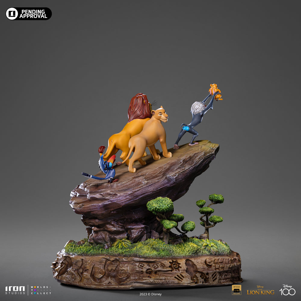 Statue Lion King Deluxe - Disney 100th - The Lion King - Art Scale 1/10 - Iron Studios