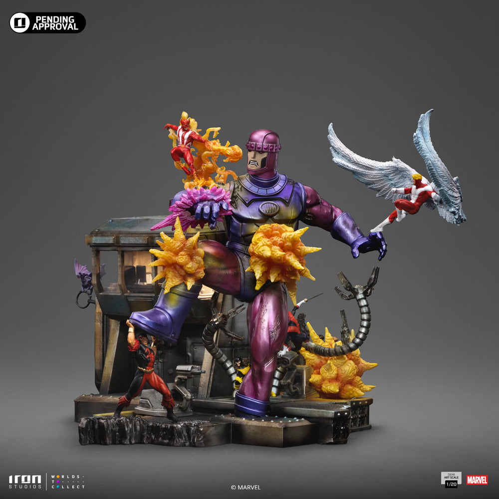 Statue X-Men Danger Room Diorama Version B - X-Men - Demi Art Scale 1/20 - Iron Studios