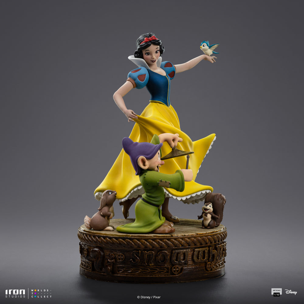Digital Pre-Order - Statue Snow White and Dopey - Snow White and the Seven Dwarves - Art Scale 1/10 - Iron Studios