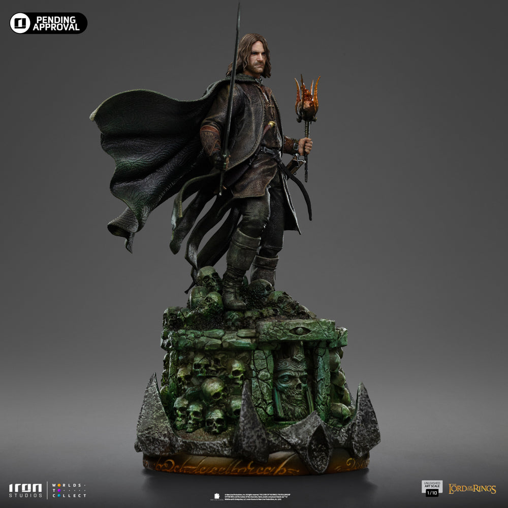 iron studios アイアンスタジオ Aragorn 1/10 スタチュー Digital Pre-Order - Statue Aragorn Unleashed - The Lord of