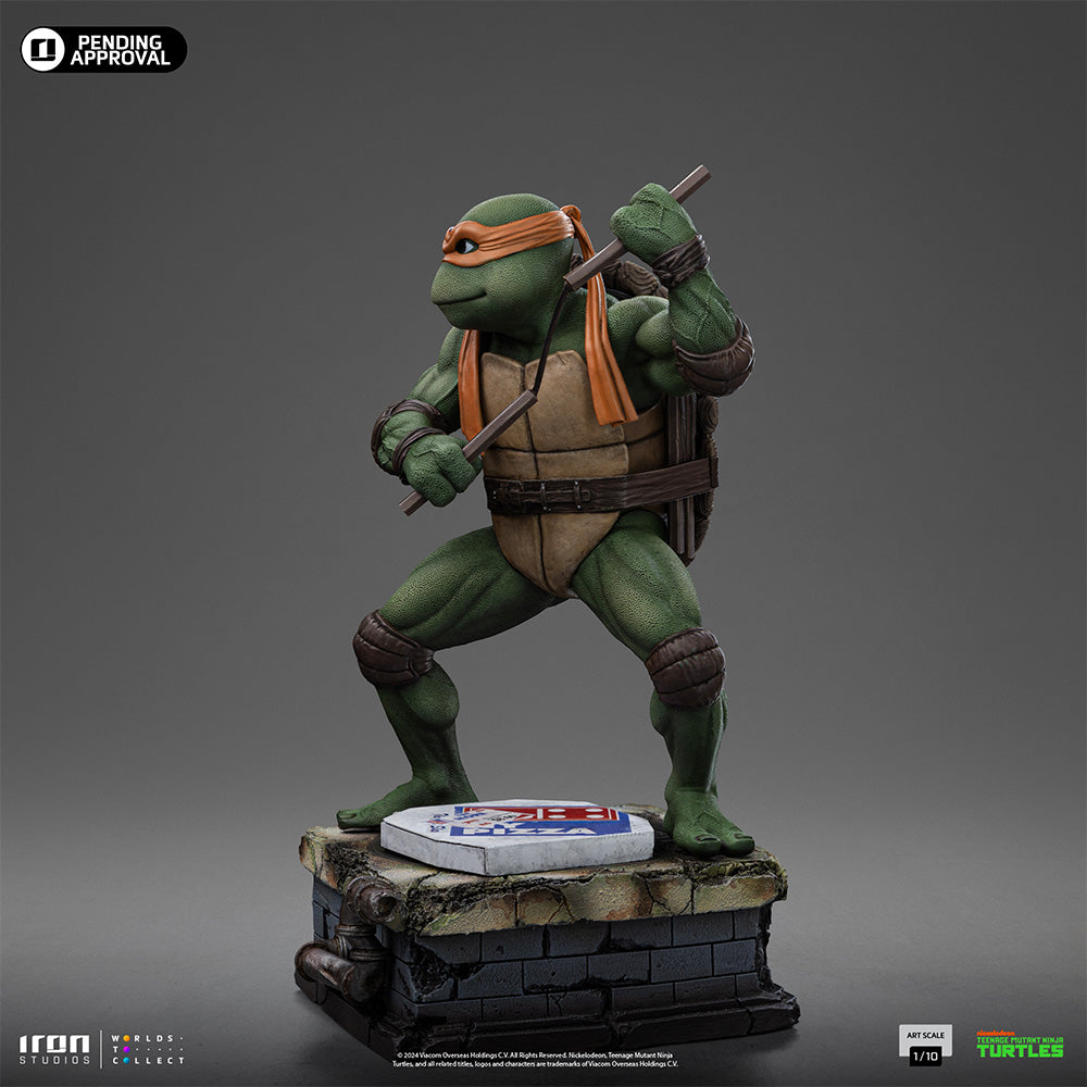 Statue Michelangelo - TMNT Movie - Art Scale 1/10 - Iron Studios