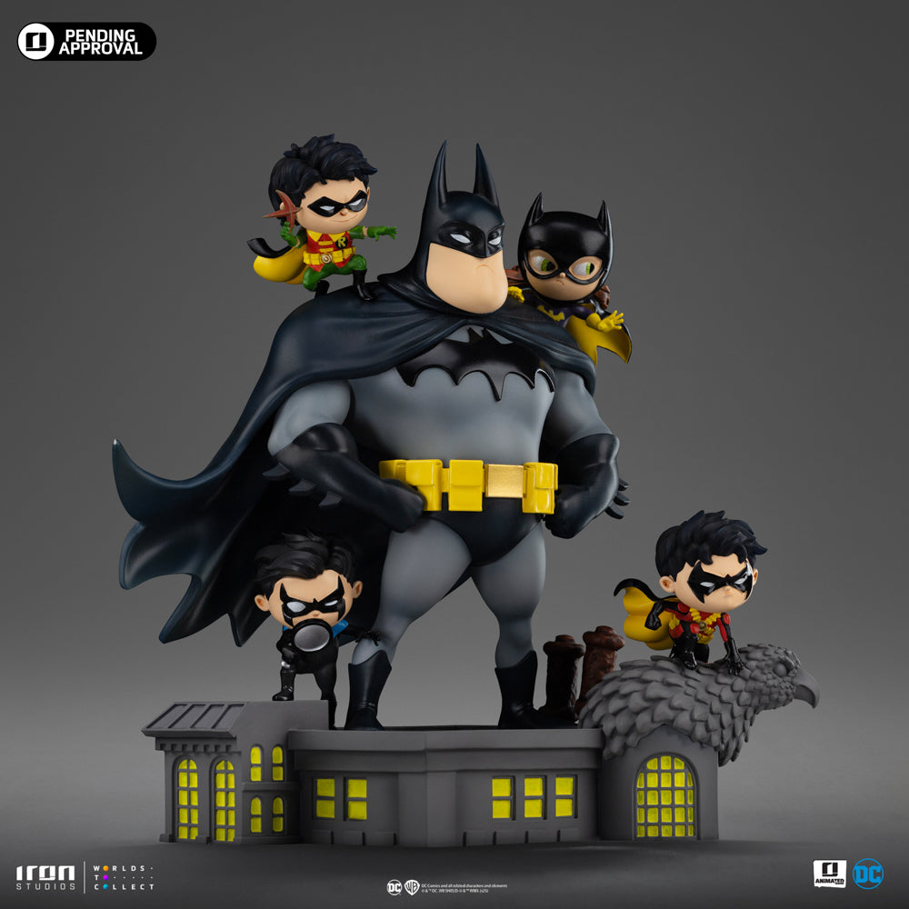 Statue Batman Family Deluxe - DC Comics - Animated Icons - Iron Studios