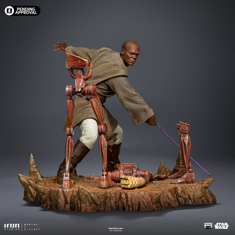 Statue Mace Windu Star Wars  Art Scale 1/10 Iron Studios