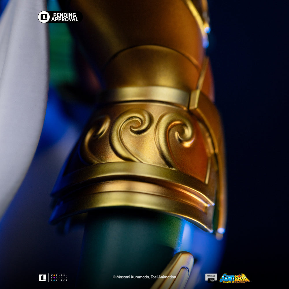 Statue Aquarius Camus  Saint Seiya  Art Scale 1/10  Iron Studios