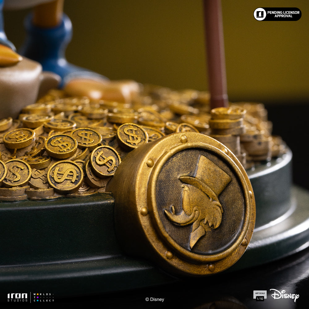 Pre-Order - Uncle Scrooge Mcduck - Duck Tales - Art Scale 1/10 - Iron Studios