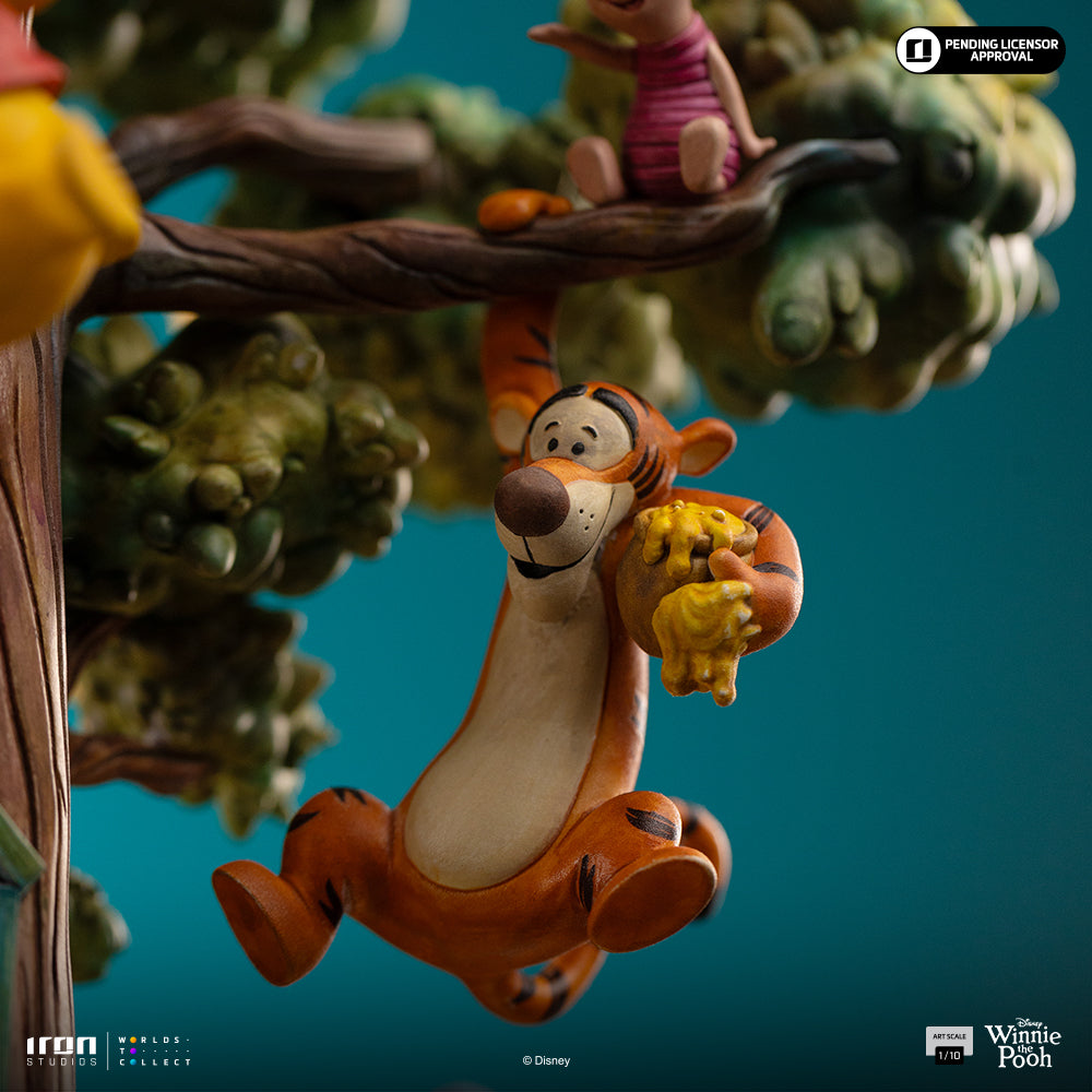 Pre-Order - Statue Winnie the Pooh and Friends (100th Anniversary) – Disney Classics – Deluxe Art Scale 1/10 - Iron Studios
