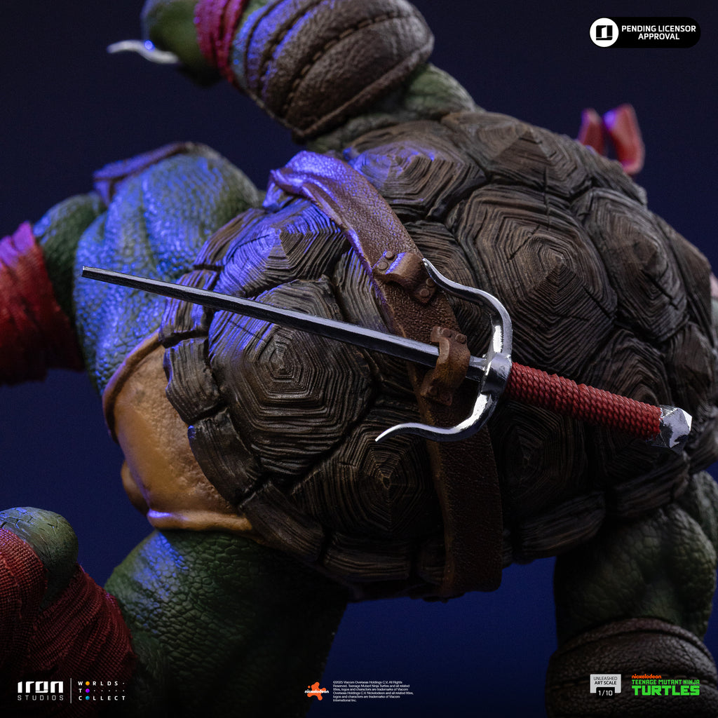 Pre-Order - Statue Raphael - TMNT - Unleashed Art Scale 1/10