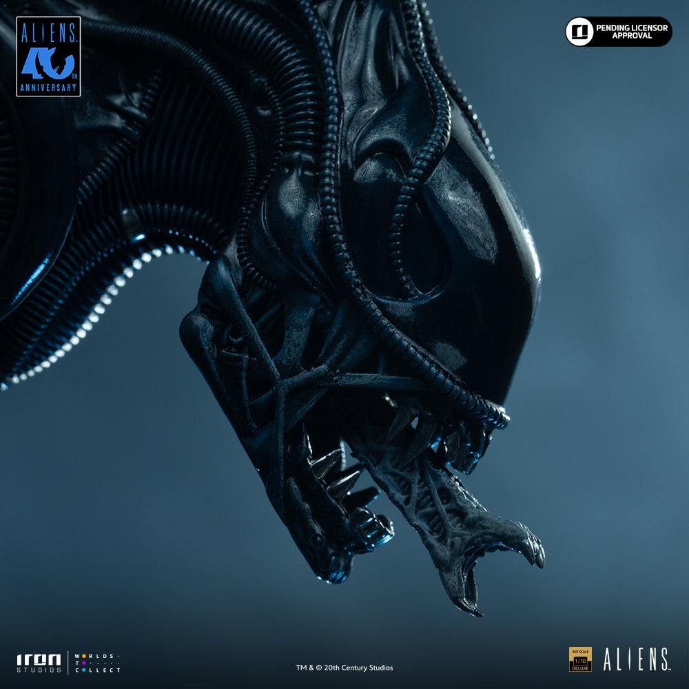 Pre-Order - Statue Alien Xenomorph Warrior vs Corporal Dwayne Hicks - Aliens - Art Scale 1/10 - Iron Studios