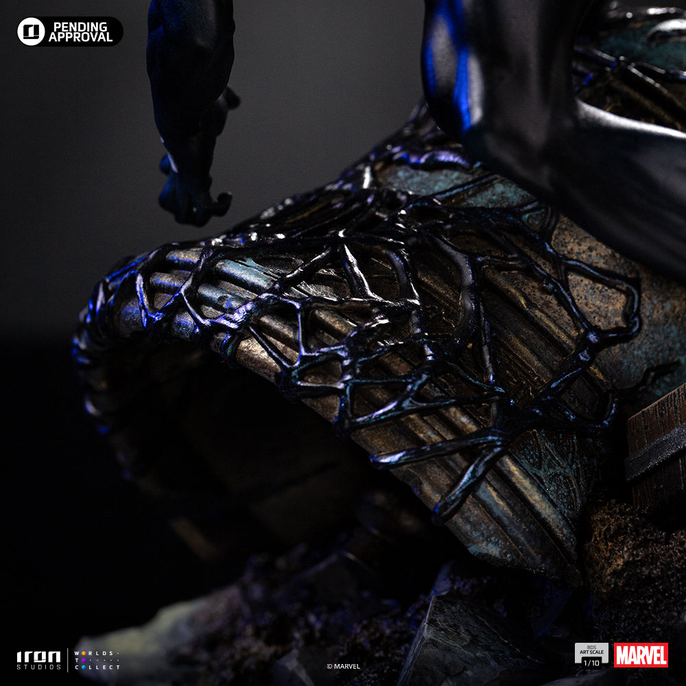 Pre-Order - Statue Spider-Man Black Costume - Marvel Comics Series 7 - Art Scale 1/10 - Iron Studios