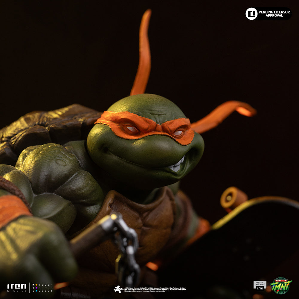 Pre-Order - Statue Michelangelo - Teenage Mutant Ninja Turtles - Art Scale 1/10 - Iron Studios