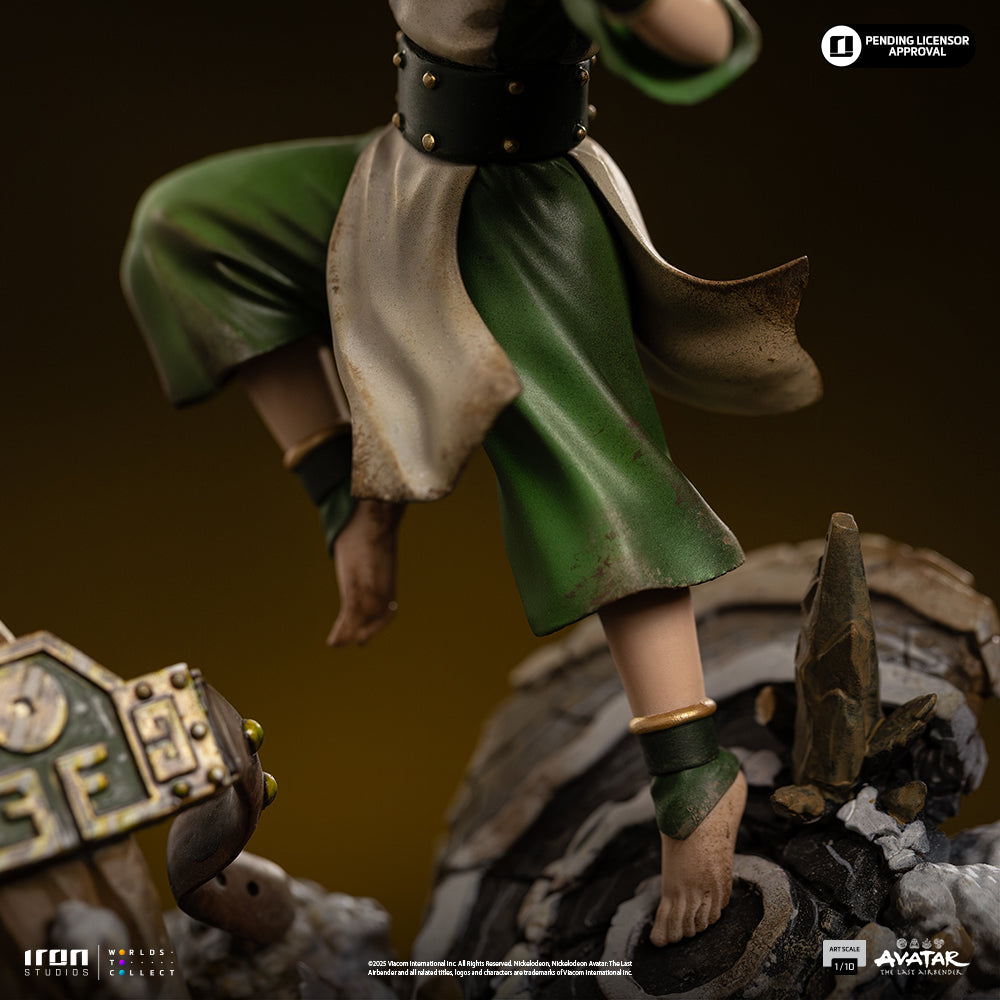 Pre-Order - Statue Toph - Avatar: The Last Airbender - Art Scale 1/10 - Iron Studios