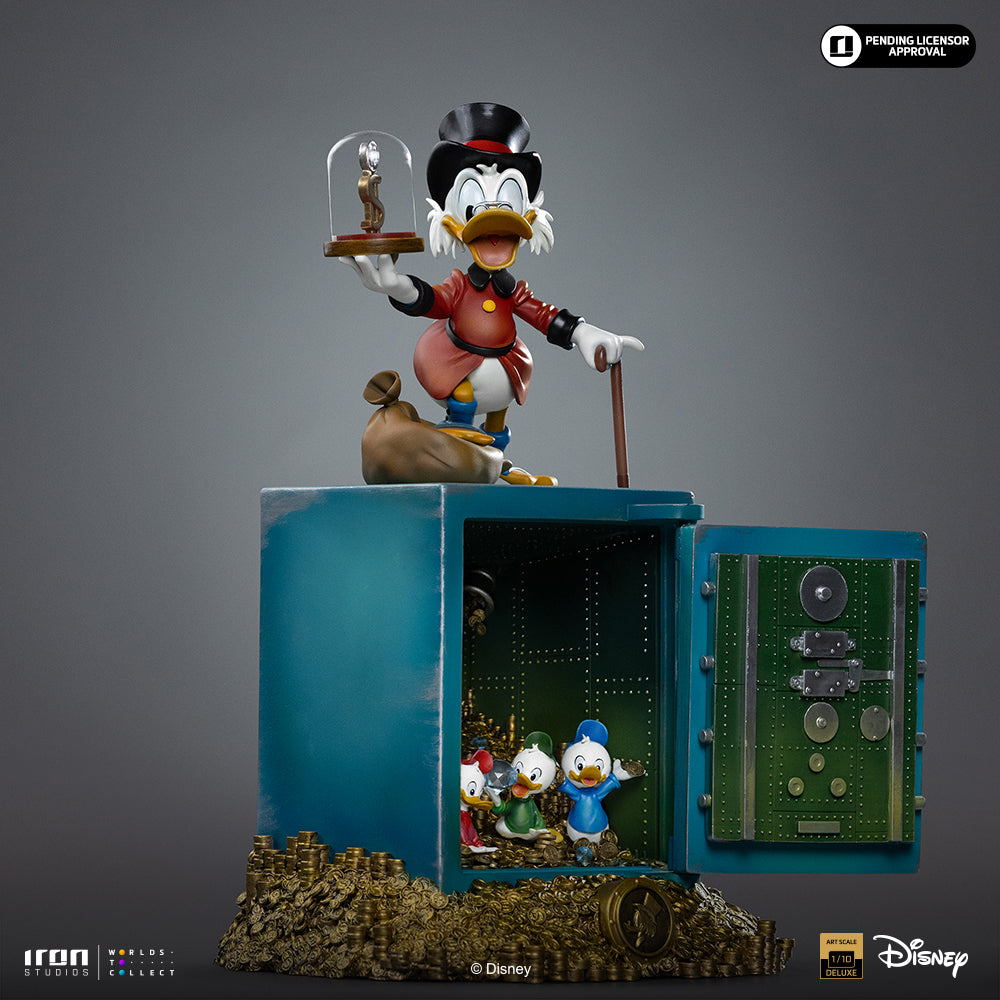 Pre-Order - Uncle Scrooge Mcduck and Nephews - Duck Tales - Art Scale 1/10 - Iron Studios