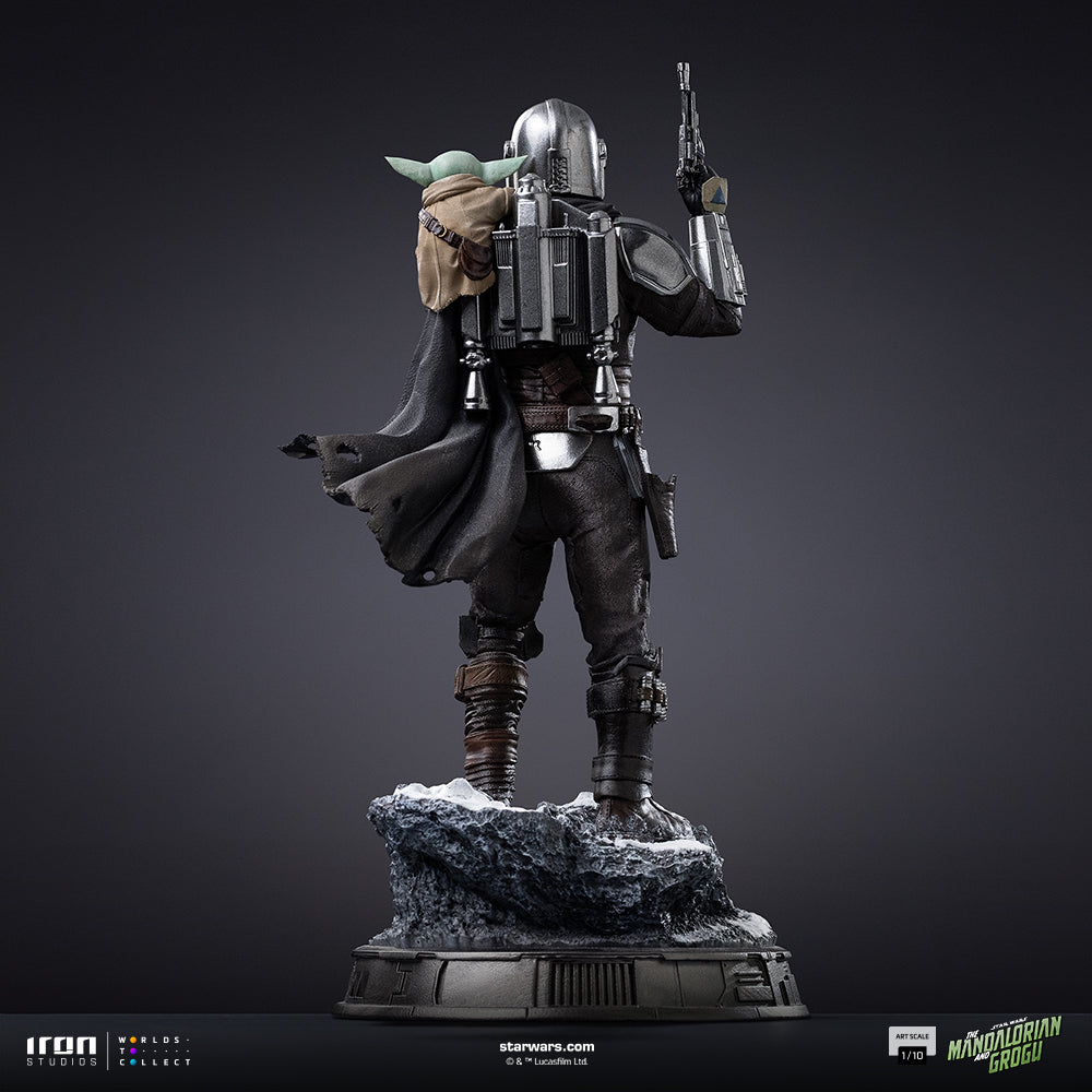 Pre-Order - Statue Mandalorian and Grogu - The Mandalorian and Grogu Movie - Art Scale 1/10 - Iron Studios