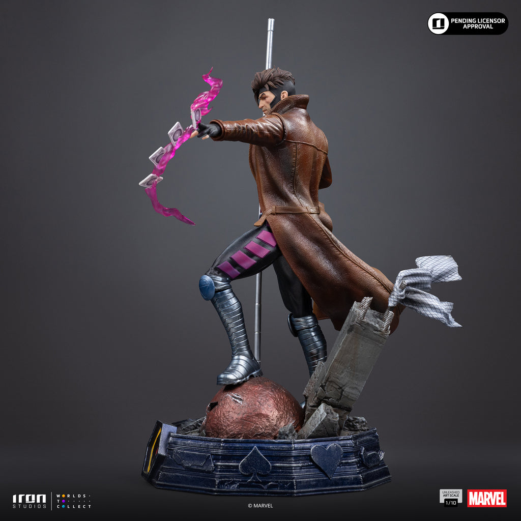 Pre-Order - Statue Gambit Unleashed - X-Men - Art Scale 1/10 - Iron Studios